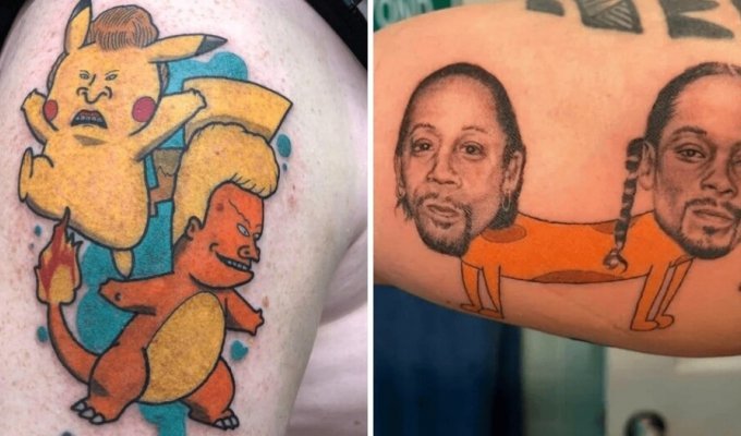 17 Weird Tattoos That Can Be Called Anything But Definitely Not Boring Or Banal (19 Photos)