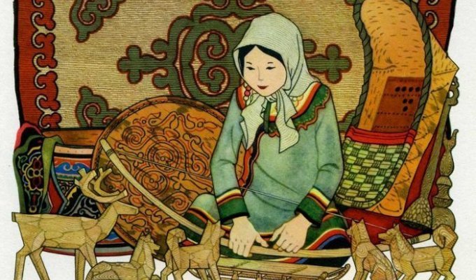 Амурские сказки: уникальные иллюстрации к рассказам о культуре и традициях народов Дальнего Востока (14 фото)