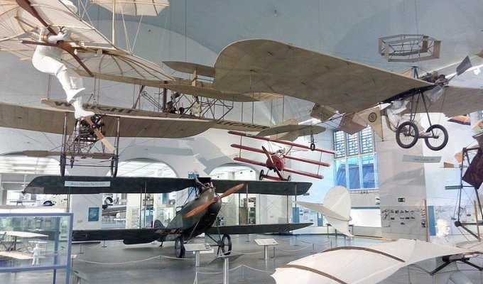 Авиационная коллекция в мюнхенском Немецком музее (56 фото)
