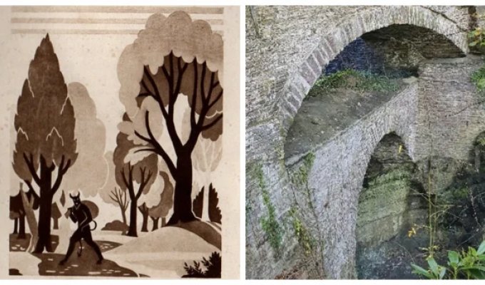 Мост Дьявола: три эпохи в одном ущелье (21 фото + 2 видео)