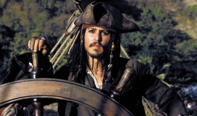 Johnny Depp - a rock musician who accidentally became a movie star (25 photos)