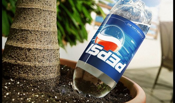 Классная реклама Pepsi (новая жизнь упаковок) (6 штук)