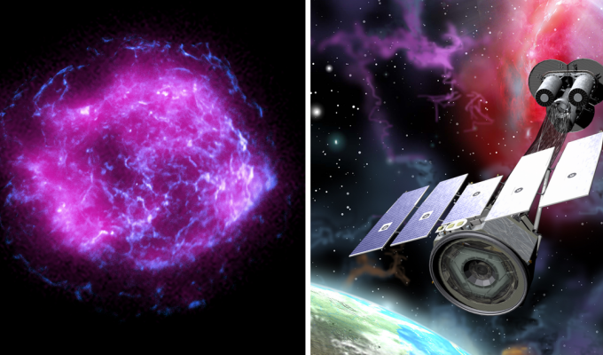 Новый космический телескоп NASA прислал первый снимок остатка сверхновой (6 фото)