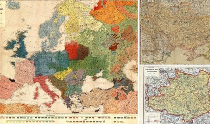 Карты мира 1918 года. Как поменялась ситуация на глобусе за 100 лет? (17 фото + 1 видео)