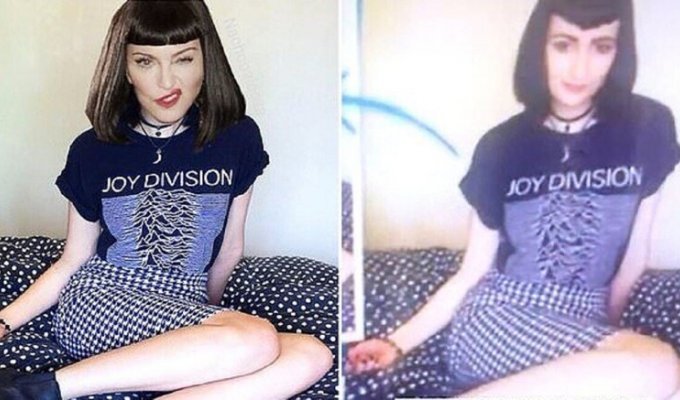 Мадонна украла тело у юной девушки (7 фото + 1 видео)