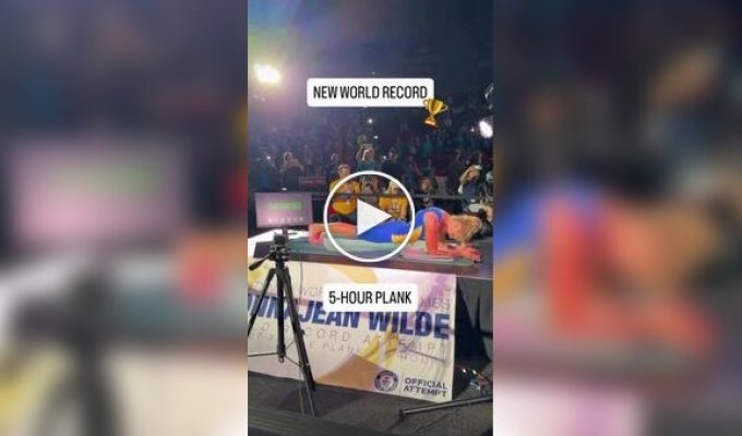 61-year-old woman sets record for longest plank