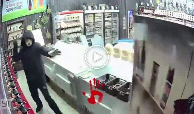 Мужчина пожалел, что решил ограбить пивной магазин