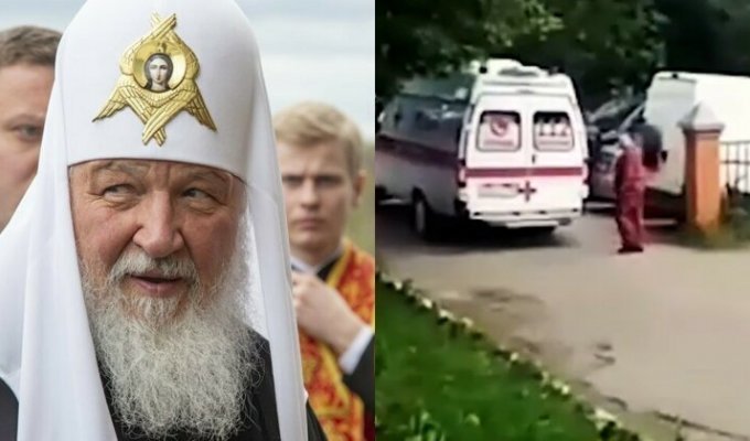 "Потерпят!": из-за визита патриарха Кирилла российские больные полчаса не могли дождаться неотложки (5 фото + 1 видео)