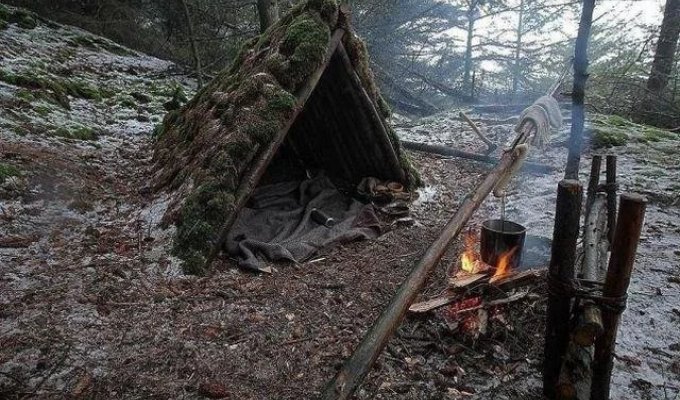 Бушкрафт: атмосферные и вдохновляющие фотографии из походов (20 фото)