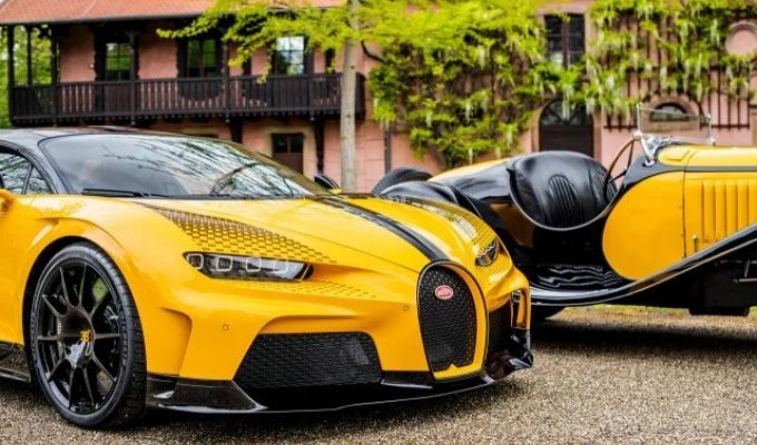 Bugatti показали уникальный Chiron Super Sport "55 1 of 1" (6 фото + видео)