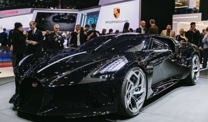 La Voiture Noire: самый дорогой автомобиль Bugatti в мире (34 фото + 1 видео)