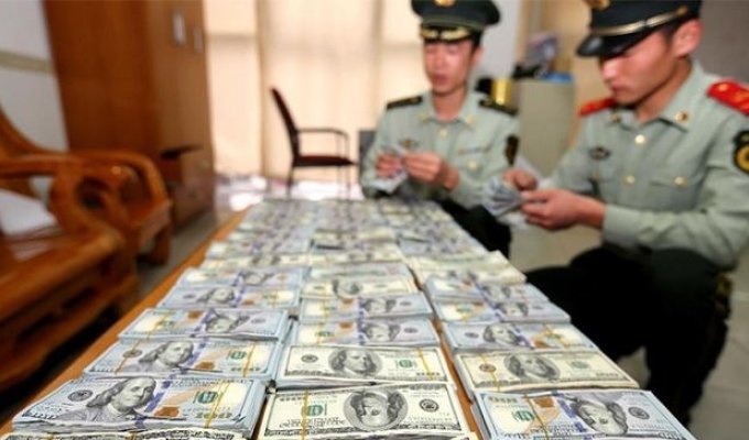 Таможенники вытащили из штанов контрабандиста 580 тысяч баксов (3 фото)