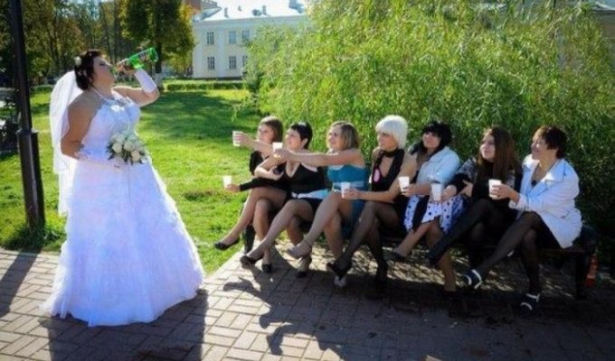 Забавные фото со свадеб (32 фото)