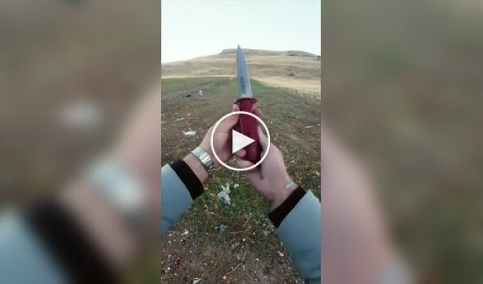 Американцы сделали нож-пистолет