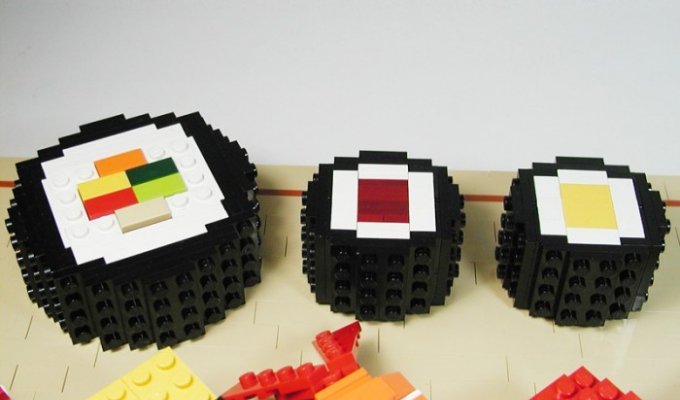 Суши из Лего (9 фото)