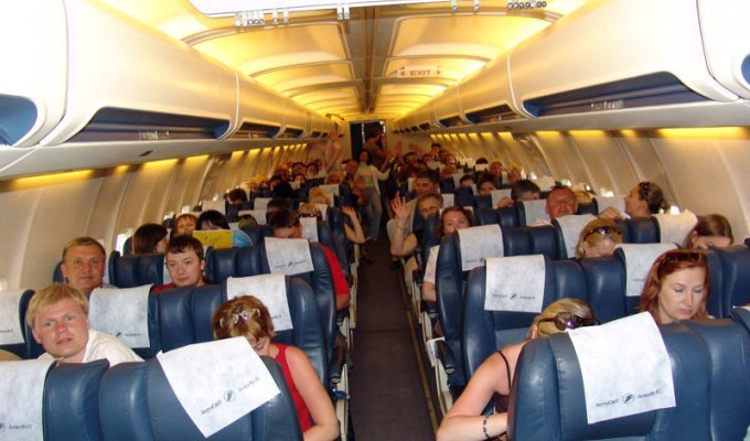 Некоторые секреты полёта на пассажирском самолёте (5 фото)