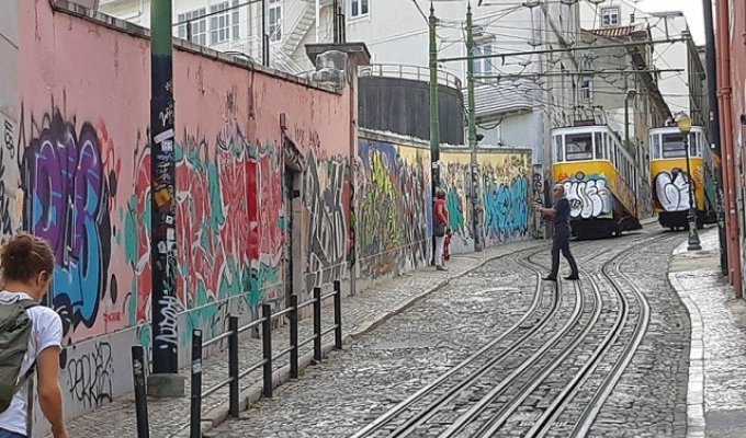 Стрит-арт на улицах Лиссабона (20 фото)