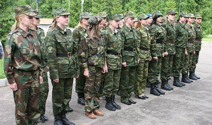 Русская женская армия (9 фото)