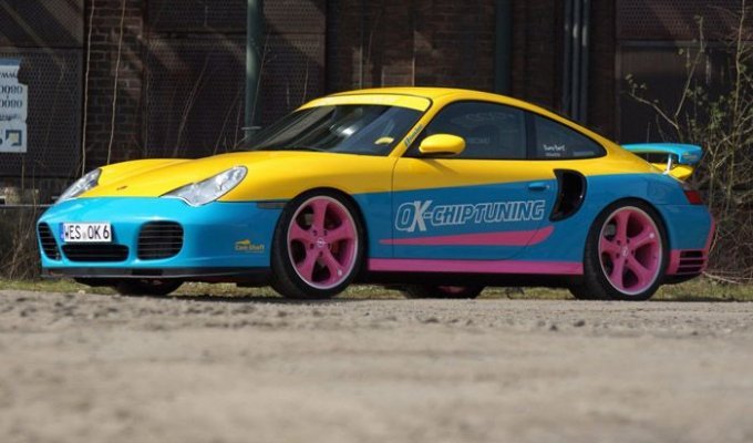 Porsche 911 Turbo в исполнении OK-Chiptuning (13 фото)