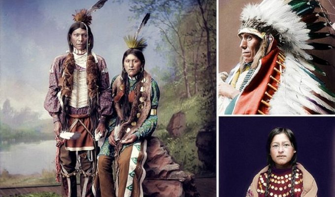 Вот как на самом деле выглядели знаменитые индейские вожди! (12 фото)