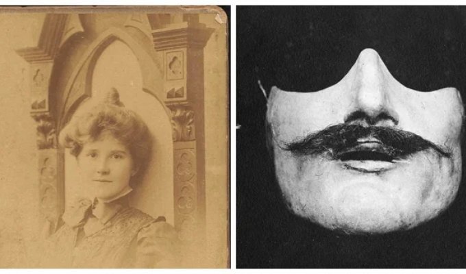 Анна Коулман Лэдд и её маски для сломанных лиц (12 фото + 1 видео)