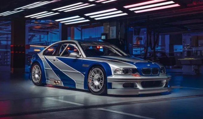 BMW built a sports car M3 GTR like in the game Need for Speed ​​(11 photos)