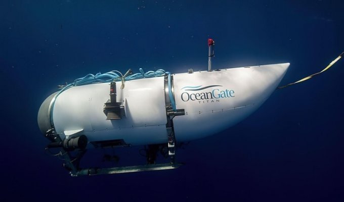 Missing submersible "Titan" ran out of oxygen (5 photos + 1 video)
