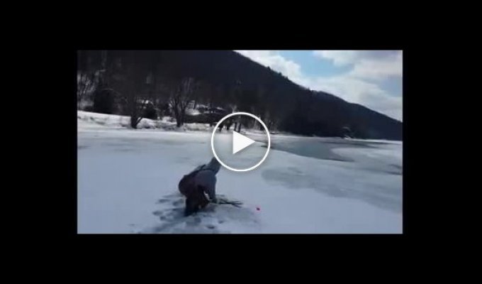 Зимняя рыбалка в Пенсильвании