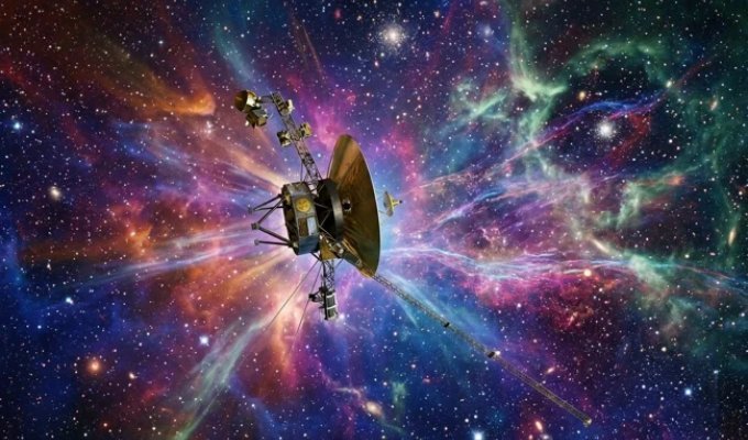 Когда "Вояджер-1" покинет Солнечную систему? (2 фото)