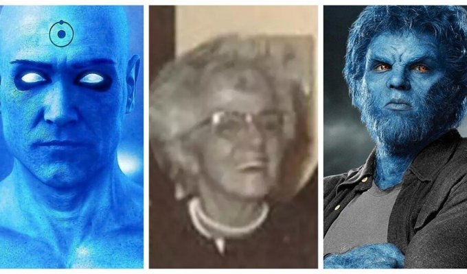 Blue people from Kentucky (11 photos)