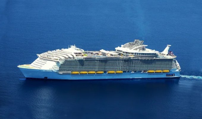 Plans for the nuclear-powered ocean liner "Freedom" have been revived (2 photos + 1 video)