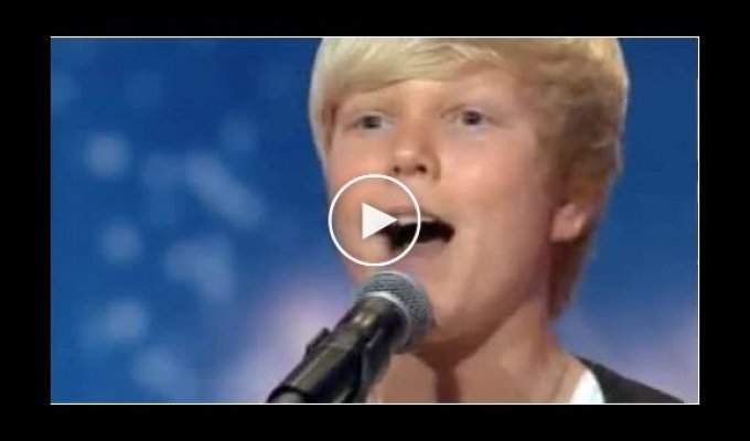 14 летний мальчик на шоу талантов. Австралия