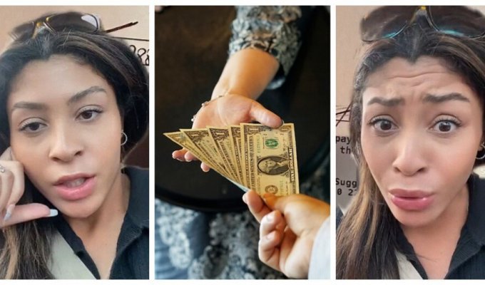 An American waitress expressed outrage that Europeans do not tip (8 photos + 1 video)