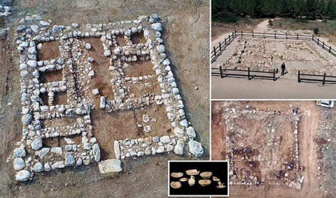 Израильские археологи откопали библейскую крепость (7 фото)