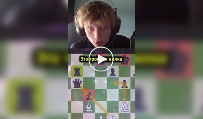 Драматический поворот событий в шахматной партии