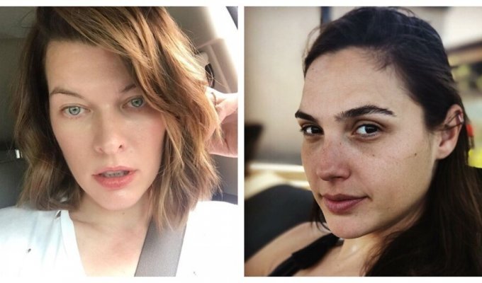 30 stars who showed themselves without makeup (31 photos)