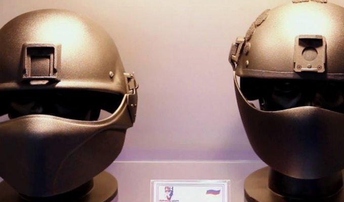 Новые высокопрочные шлемы для солдат от "Армокома" (3 фото)
