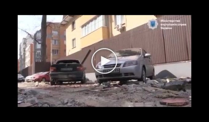 МВД публикует видео из Ирпеня, который уже несколько дней находится под контролем ВСУ
