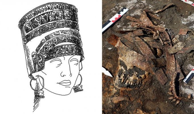 Археологи нашли на Дону погребение скифской амазонки (2 фото)