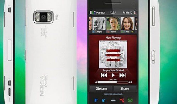 Концепт смартфона Nokia X9 на Symbian4