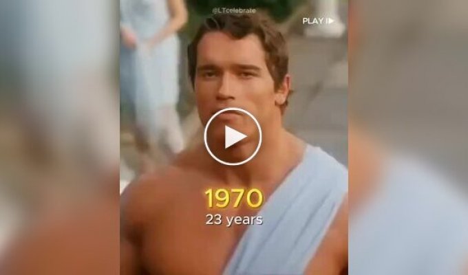 Arnold Schwarzenegger through the years