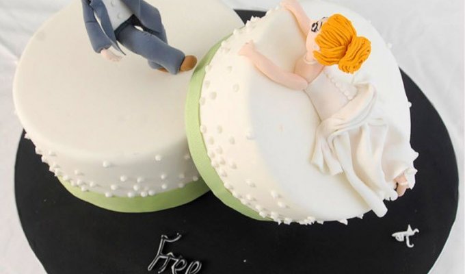 Cake “for divorce” (13 photos)