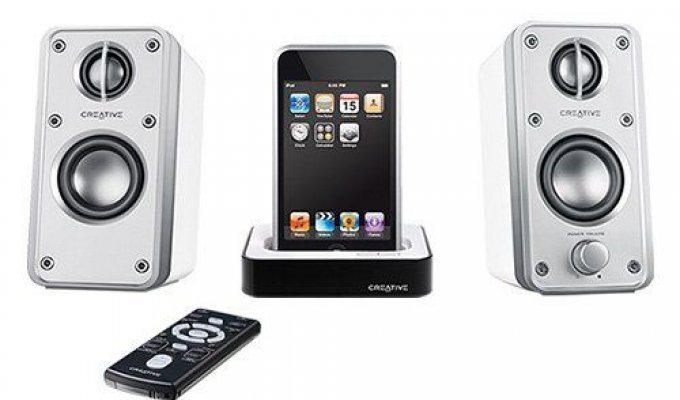 Gigaworks HD50i - аудиосистема для iPod/iPhone