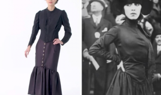 Glamor magazine reveals the most controversial outfits and condemned fashion trends of the last 100 years (11 photos)