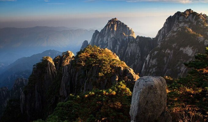 Горы Хуаншань: Аватар на Земле (38 фото)