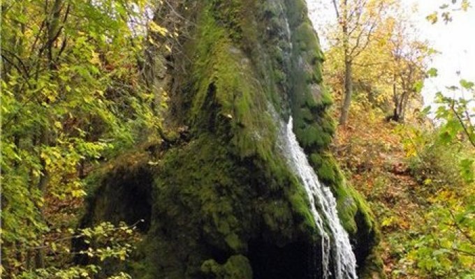 Водопад в с. Малиевцы в Хмельницкой области (6 фото)