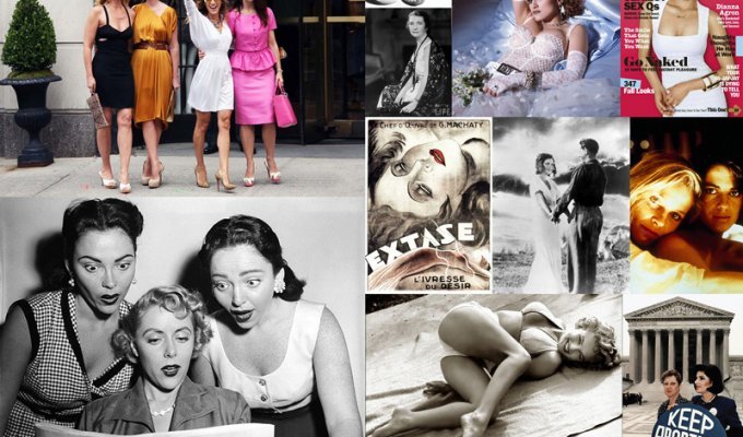 История сексуальной свободы и раскрепощенности женщин с 30-х годов до наших дней (18 фото)