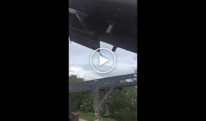 They tried to stop the truck driver, but he refused to respond.
