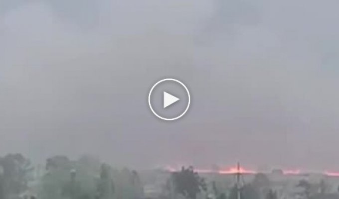 Karma. A fiery tornado rushes across the Kurgan