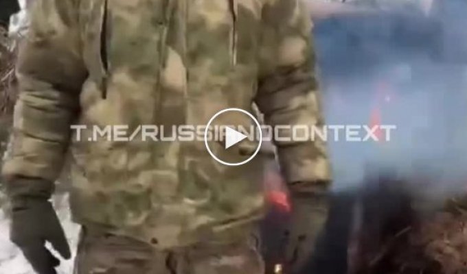 Оккупант жалуется на украинских воинов